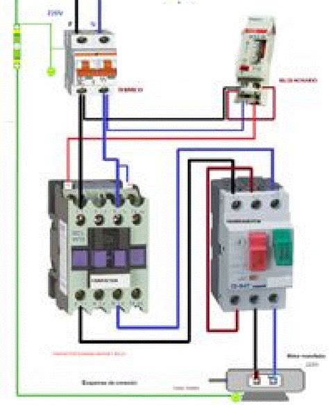 single phase motor contactor connection electrical engineering blog