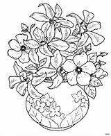 Vase Roses Coloring Pages Vases Inspirational Flowers Rose Flower sketch template