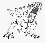 Indominus Jurassic Indoraptor Dinosaurs Mosasaurus Coloringhome Amazing sketch template
