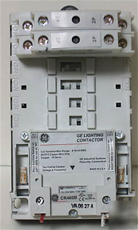 ge  pole expandable lighting contactor crb coil