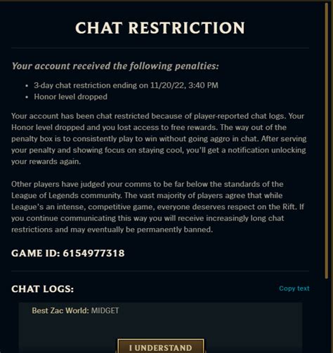 erknaite on twitter how did i even get a 25 game chat restriction
