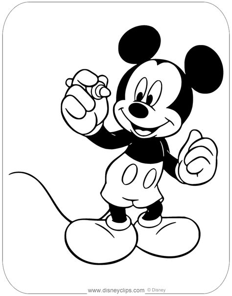 mickey mouse coloring pages fun  games disneyclipscom