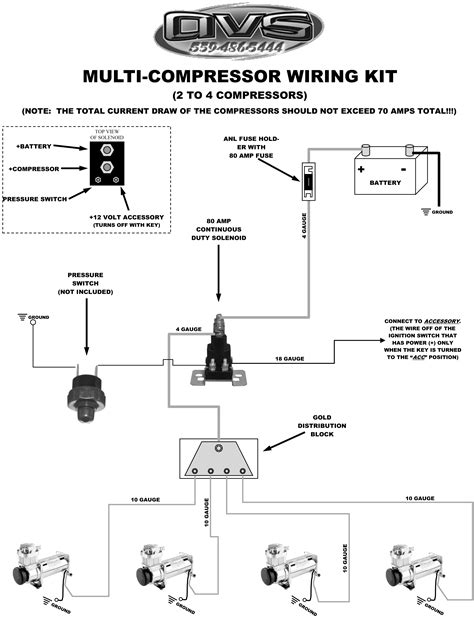multi compressor wiring kit avs