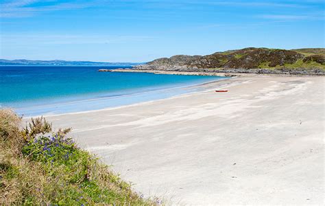 scotlands  magical white sand beaches country life
