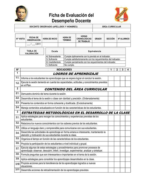 Evaluacion De Desempeño Laboral Ejemplo – Lavozdelmedio