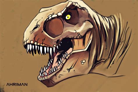 Ahriman Artist Rexy Jurassic Park Jurassic Park Jurassic World