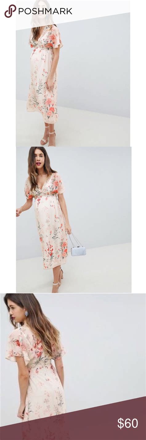 hp nwt asos queen bee floral maternity dress floral maternity dresses asos maternity dresses