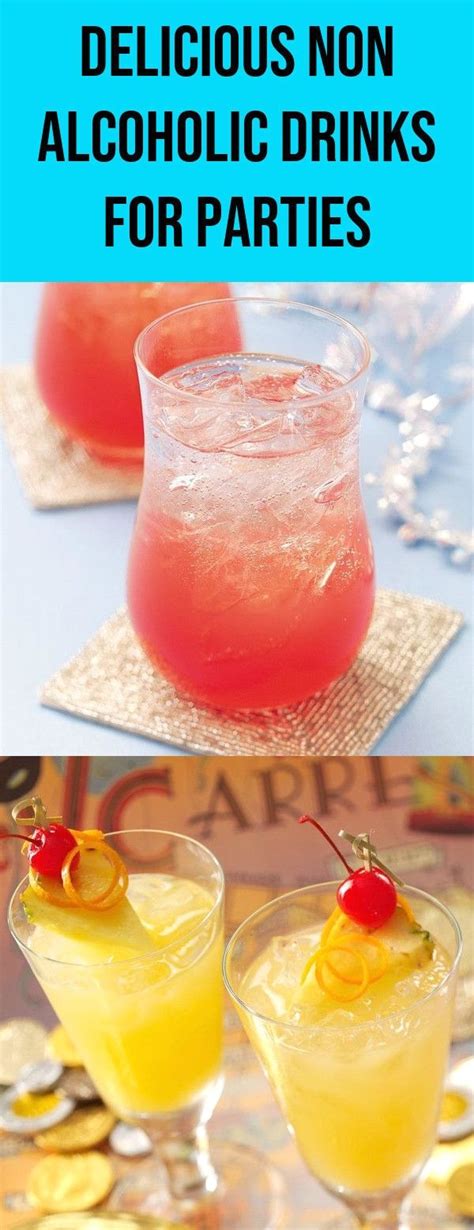 Tasty Delicious Exquisite Yummy Best} Non Alcoholic Drinks For Parties