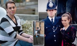 bodybuilding riot police officer who quit the force before coming out as transgender undergoes