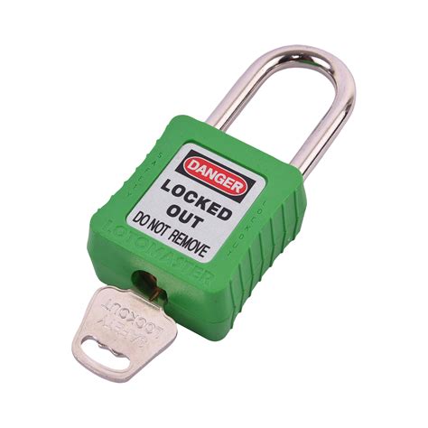 safety lockout padlock mm keyed  black lotomaster
