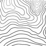 Coloring Map Topography Print Color Etsy Pages Contour Lines Pattern Downloadable Sheet Choose Board Line sketch template