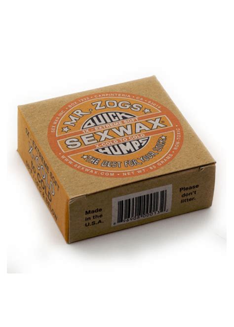 Mr Zogs Sex Wax Quick Humps 1x Extreme Soft Triocean