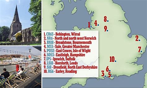 Do You Live In One Of The Nicest Places In Britain Daily Mail Online