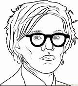 Warhol Coloringpages101 sketch template