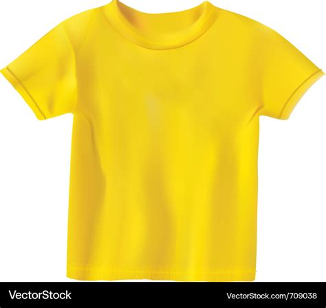 yellow  shirt template