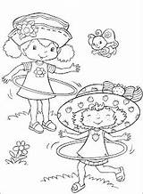 Shortcake Strawberry Coloring Pages Krafty Kidz Center sketch template