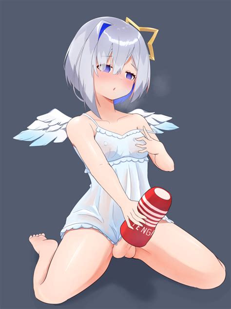 Rule 34 1futa Amane Kanata Angel Angel Wings Artificial Vagina Artist