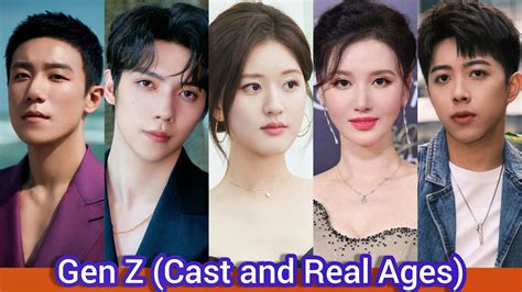 Gen Z 2023 Cast And Real Ages Wu Gang Zhao Lu Si Luo Yi Zhou