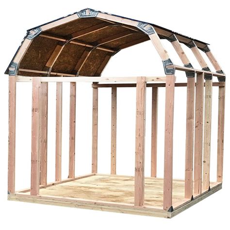 shelterit ez builder barn style shed framing kit