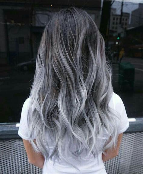 fashion gray hair styles  trendy gals hair color trends