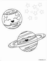 Uranus Planets Mombrite Saturn sketch template