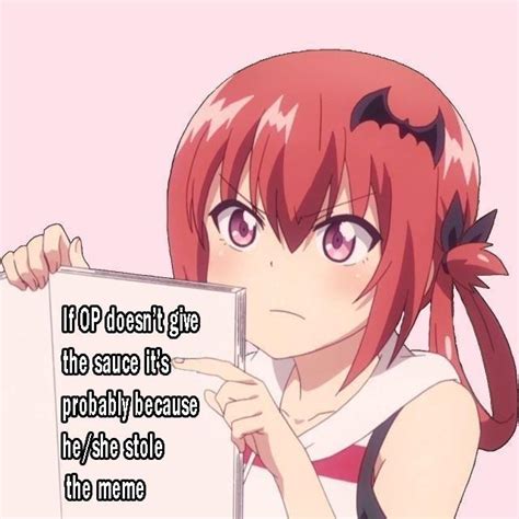 Anime Girls Holding Signs
