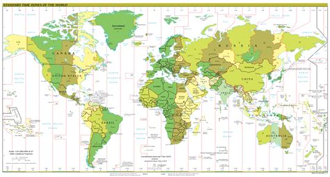 Mapa De Las Zonas Horarias Del Mundo Diferencia Horaria De Mundo Porn