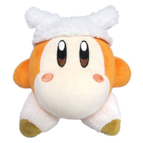 sheep waddle dee official kirbys adventure  star collection plush