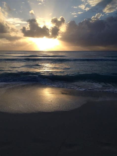 Beach Sunrise At Hard Rock Hotel Cancun Good Morning
