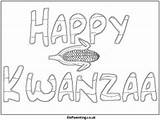 Kwanzaa Happy Pages Colouring Eparenting Colouringpages sketch template