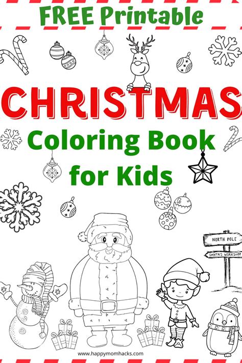 printable christmas coloring sheets  kids