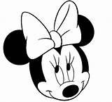 Minnie Mouse Clip Mickey Head Clipart Face Drawing Coloring Pages Easy Ears Coloriage Cliparts Cartoon Et Imprimer Clipartmag Daisy Library sketch template