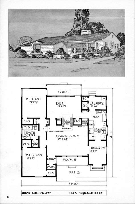 vintage ranch floor plans ideas vintage house plans vintage house floor plans