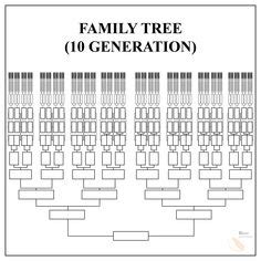 family tree  aunts uncles  cousins template family tree
