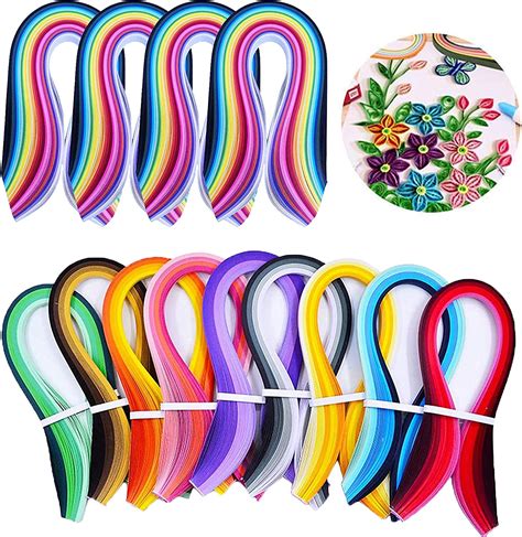 quilling stripsquilling paper set total  strips  kinds gradient