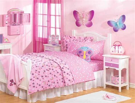 Sherbet Sweet Twin Girls Bedroom Makeover Painted Stripes