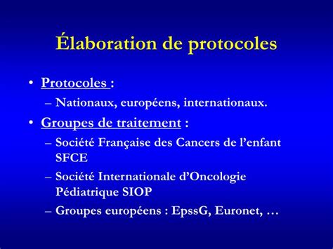 Ppt Les Cancers De Lenfant Généralités Powerpoint Presentation Id 51680