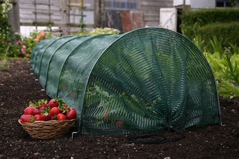giant easy net tunnel insect screen greenhouse megastore shade garden planting flowers