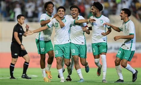 qualifiers group a saudi arabia put on sizzling show uzbekistan