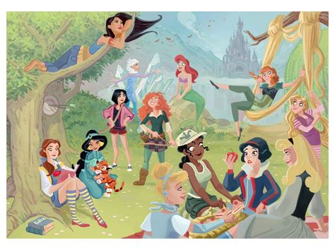 Disney Rapunzel Ariel Jasmine Aurora Cinderella Pocahontas