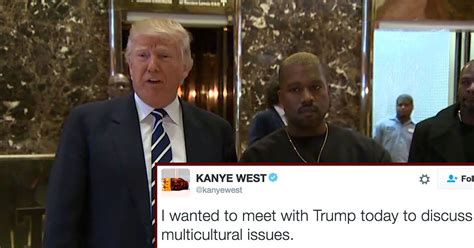 kanye west meets  president elect donald trump  daily dish