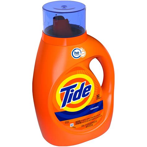 tide liquid laundry detergent original  loads  fl oz walmartcom