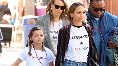 nicole richie shares rare photo of daughter harlow on mother s day
