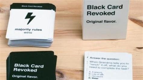 black card revoked   game  black family