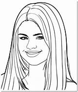 Selena Gomez Coloring Pages Drawing Demi Lovato Step Drawings Easy Getcolorings Color Getdrawings Paintingvalley Popular sketch template