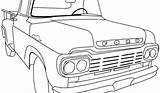 Pages Coloring Colouring Choose Board F100 Adult Truck sketch template