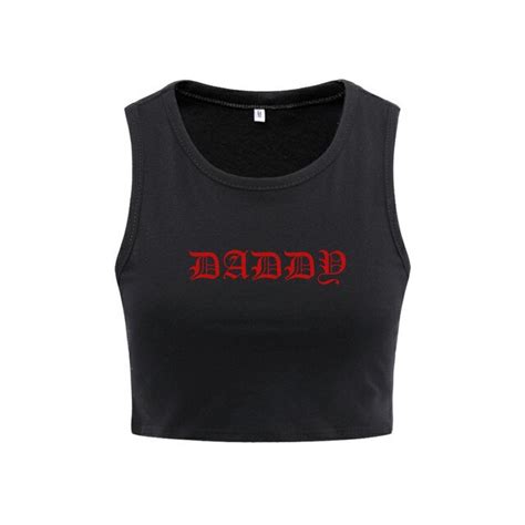 Sex Lady Womens Sleeveless Vest Holiday Top Letter Crop Tops Sexy