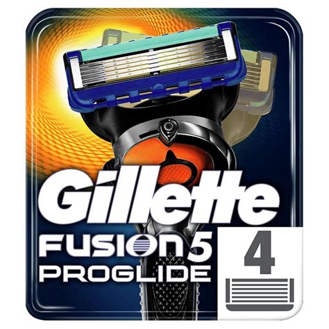 gillette fusion proglide mens razor blades 4 blades approved food