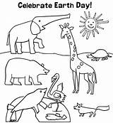 Earth Coloring Pages Animals Sheets Printable Print Celebrate sketch template