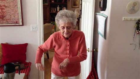 My 90 Year Old Grandma Dances In The Kitchen To Lcd Soundsystem Youtube